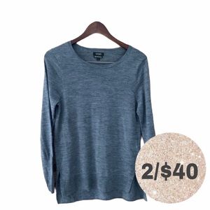 BADGLEY MISCHKA MERINO WOOL SOFT SWEATER BASIC